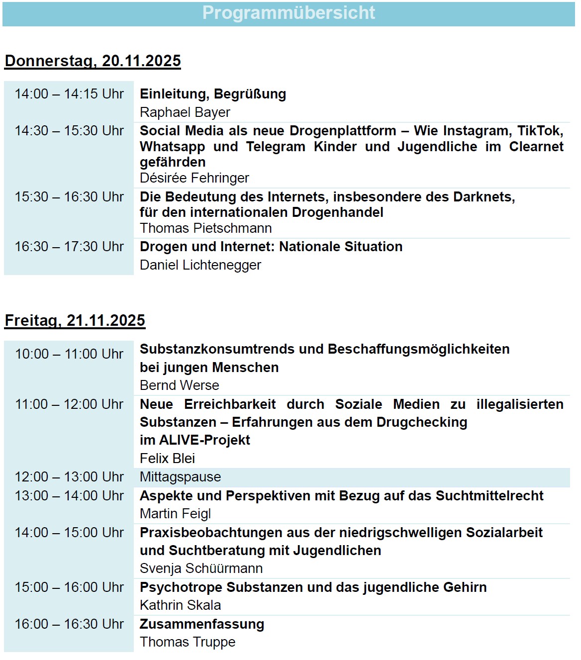 fortbildungstage